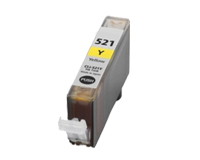 Yellow Canon CLI-521Y Compatible Ink Cartridge - Click Image to Close