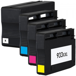 HP 932/933XL Combo Pack (C2P42AE) of 4 Compatible Cartridges