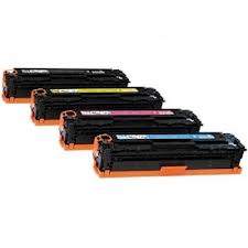 HP 131A Rainbow Pack of 4 Cartridges - CF210X, CF211/2/3A - Click Image to Close
