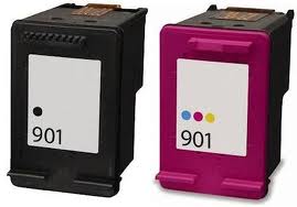 HP 901XL Combo Pack Compatible Cartridges - black & colour