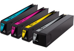 HP 970 / 971 XL Combo Pack of 4 Compatible Cartridges (BK/C/M/Y)