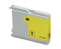Yellow Brother LC1000y (LC970y) Compatible Ink Cartridge
