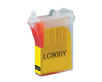 Yellow Brother LC800/LC31Y Compatible Ink Cartridge - Click Image to Close