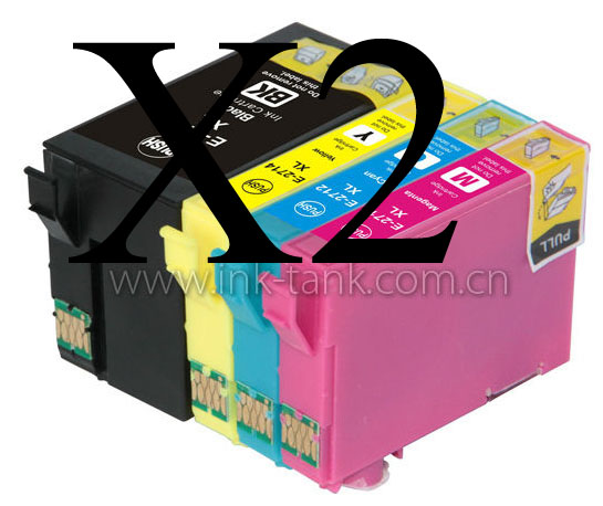 Epson 27 XL Double Multipack 8 Ink Cartridge Compatibles - Click Image to Close