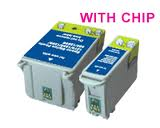 Set of Epson TO17 & TO18 Compatible ink (2) Cartridges - Click Image to Close