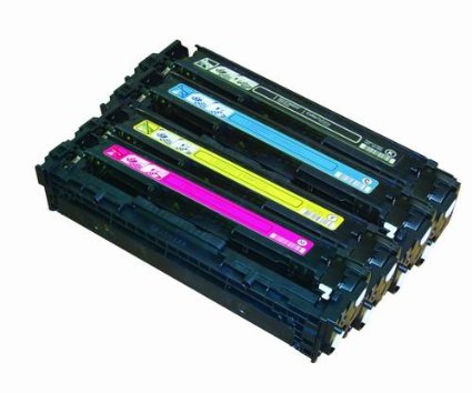 HP 305A Rainbow Pack of 4 Cartridges - CE410X, CE411/2/3A - Click Image to Close