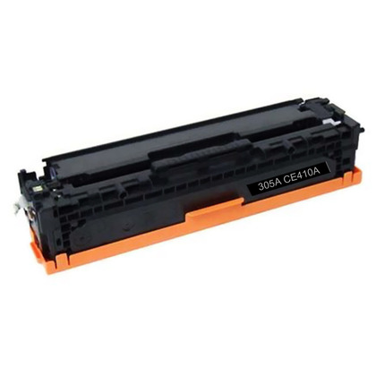 HP 305A (CE410X) High Yield Black Toner Cartridge Compatible - Click Image to Close