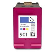 HP 901XL Colour Ink Compatible Cartridge - CC656AE - Click Image to Close