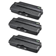 Value Pack Of 3 Samsung MLT-D103L High Yield Toner Cartridges